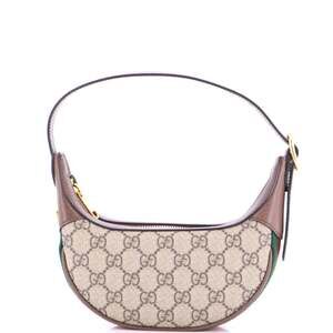 Gucci Ophidia Half Moon Bag Gg Coated #247411G12B